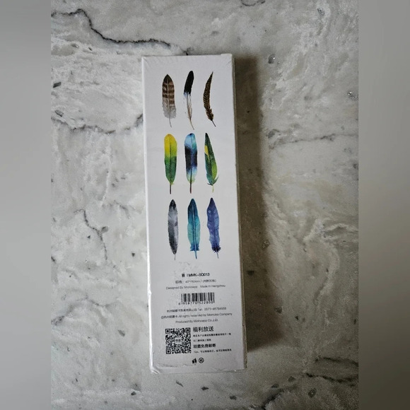 Large Lot of Various Bookmarks- 30Pcs  Feather Shape and 5 Magnetic Animal - Picture 6 of 8